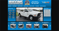 Desktop Screenshot of hugginsshowroom.com